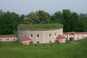 der Innenbereich des Forts
